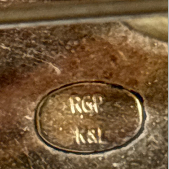 Vintage Mid-Century Modernist Swirl Brooch – K&L RGP - Picture 4 of 4